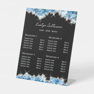 Signe De Table Liste des prix des cristaux bleus