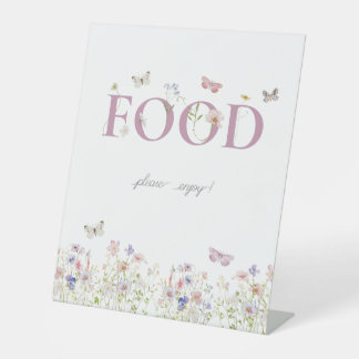 Signe De Table Little Butterfly 1er Birthday Food