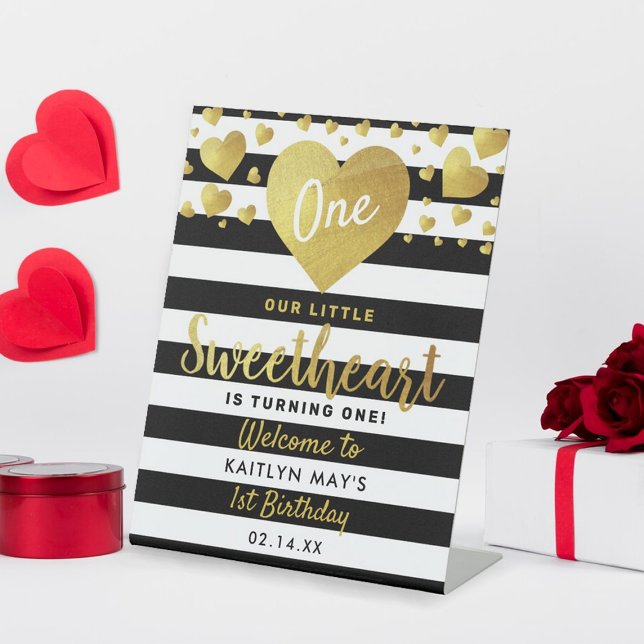 Signe De Table Little Sweetheart Saint-Valentin N'importe quel âg (Créateur téléchargé)