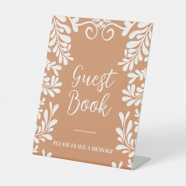 Signe De Table Livre d'or de mariage Talavera (Recto)