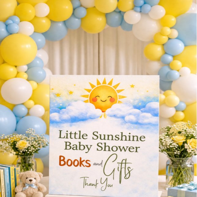 Signe De Table Livres Et Cadeaux Pour La Fête Bébé Soleil (Créateur téléchargé)