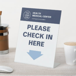 Signe De Table Logo Clinique Médicale de Santé Enregistrement