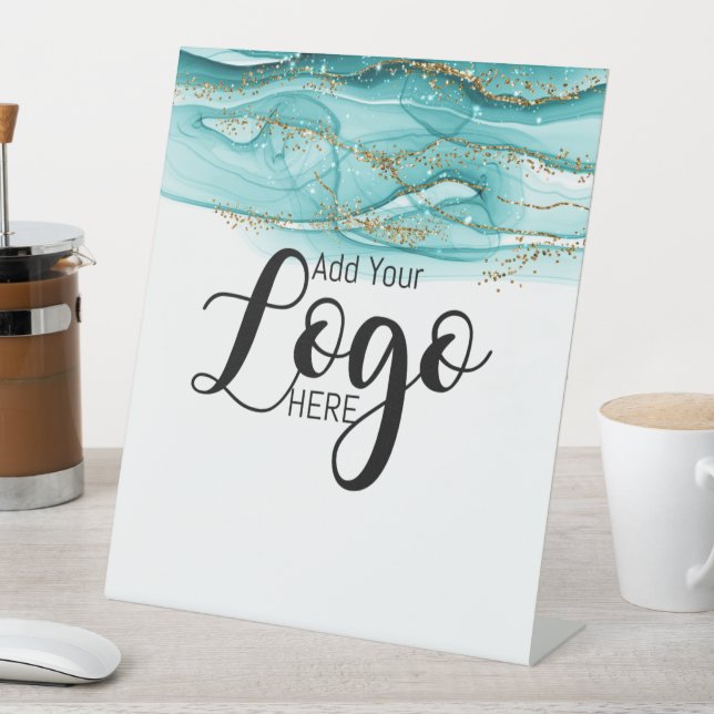 Signe De Table logo commercial personnalisé publicité encre turqu (In SItu)