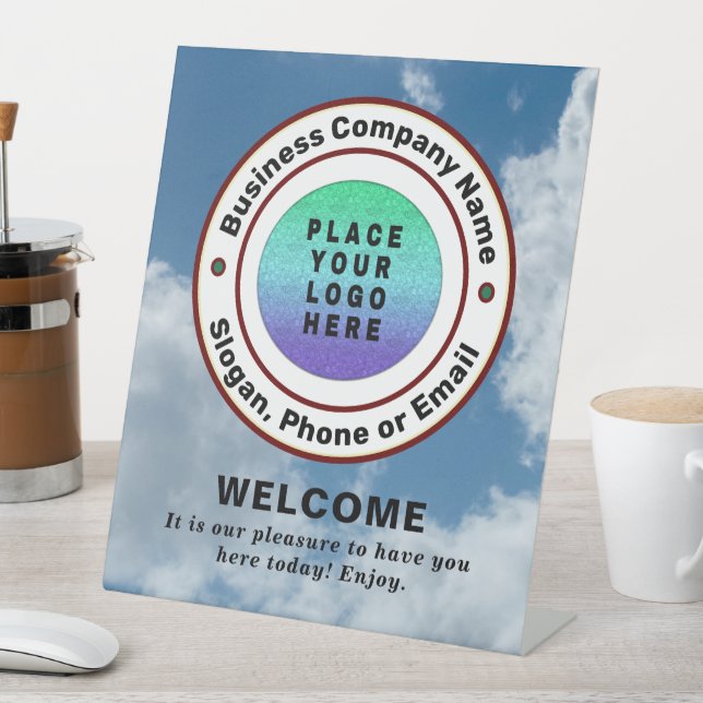 Signe De Table Logo Entreprises Entreprise Professionnel Personna (In SItu)