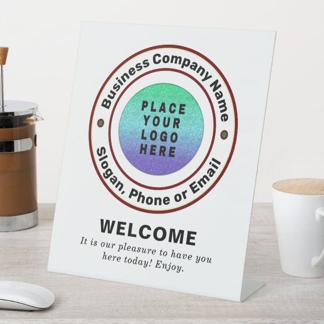 Signe De Table Logo Entreprises Entreprise Professionnel Personna (In SItu)