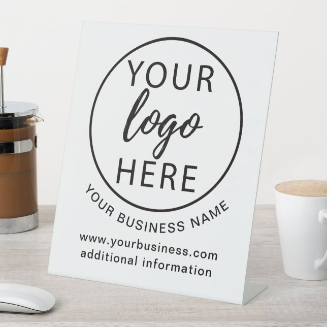Signe De Table Logo personnalisé pour entreprise simple (In SItu)