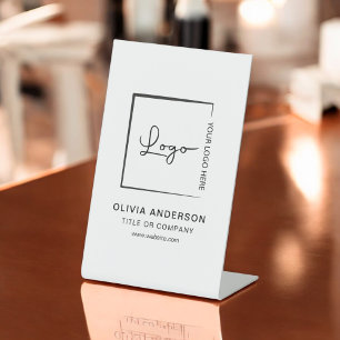 Signe De Table Logo professionnel minimaliste