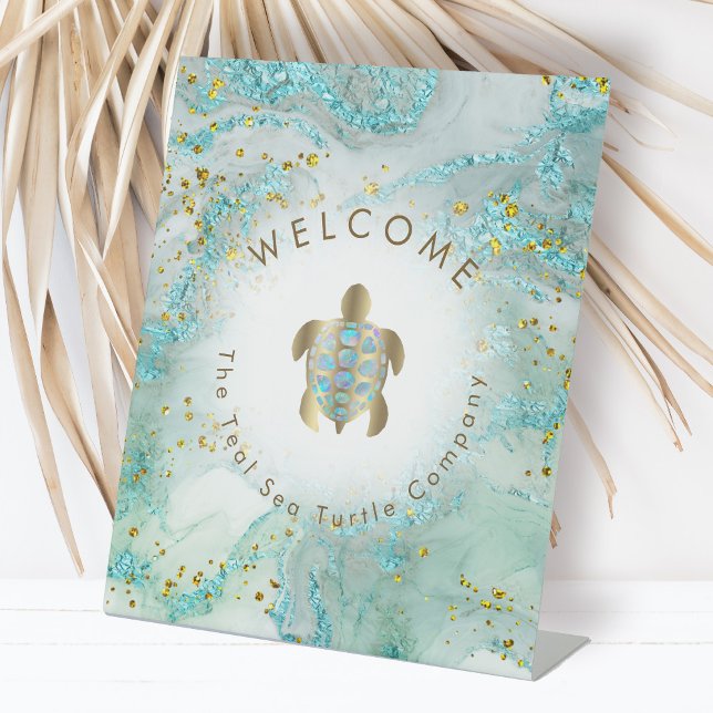 Signe De Table logo tortue  (Créateur téléchargé)