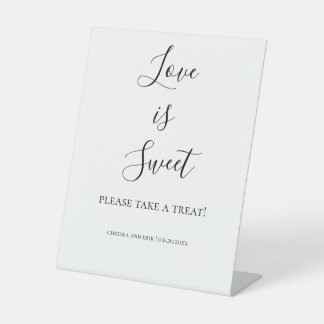 Signe De Table Love is Sweet Dessert