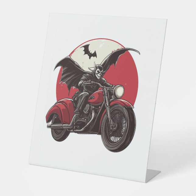 Signe De Table Lune Vampire (Recto)