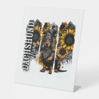Signe De Table Maman Dachshund