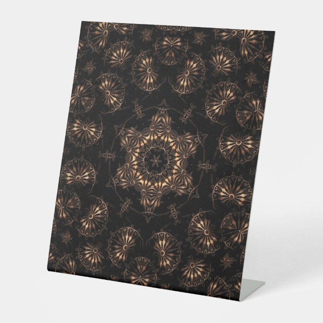 Signe De Table Mandala de l'âge de bronze  (Recto)
