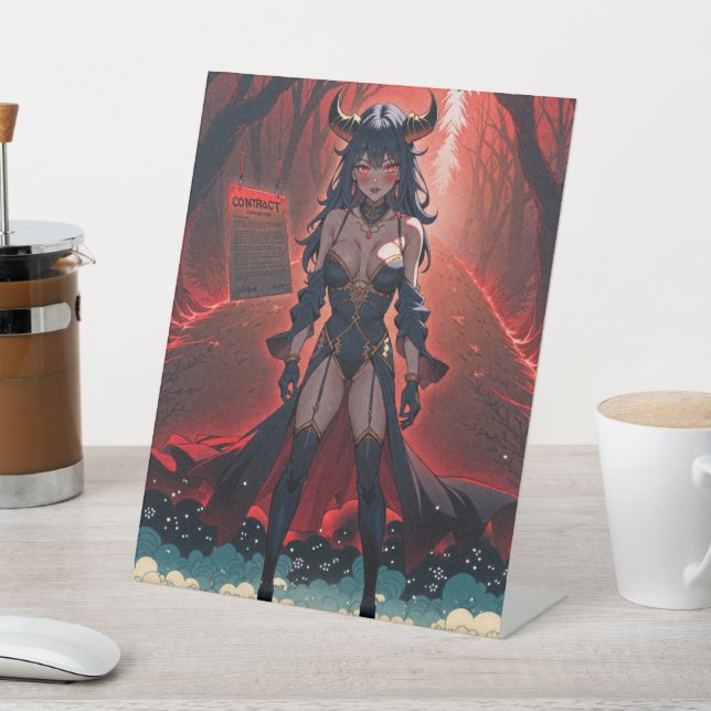 Signe De Table Manifestation avec contact à Crossroads, Anime Dem (In SItu)