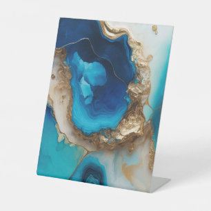 Signe De Table Marbre pastel