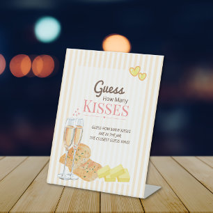 Signe De Table Mariage Beurre Ensemble Jeu Devinez Combien de Bis