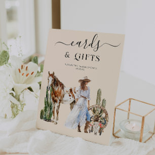 Signe De Table Mariage Boho Western Cartes & Cadeaux