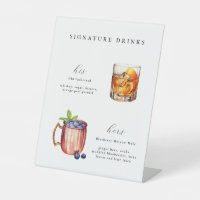 Mariage des boissons de signature