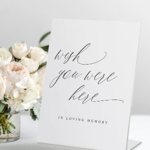 Signe De Table Mariage Élégant En Souvenir Vous Auriez Aimé Être