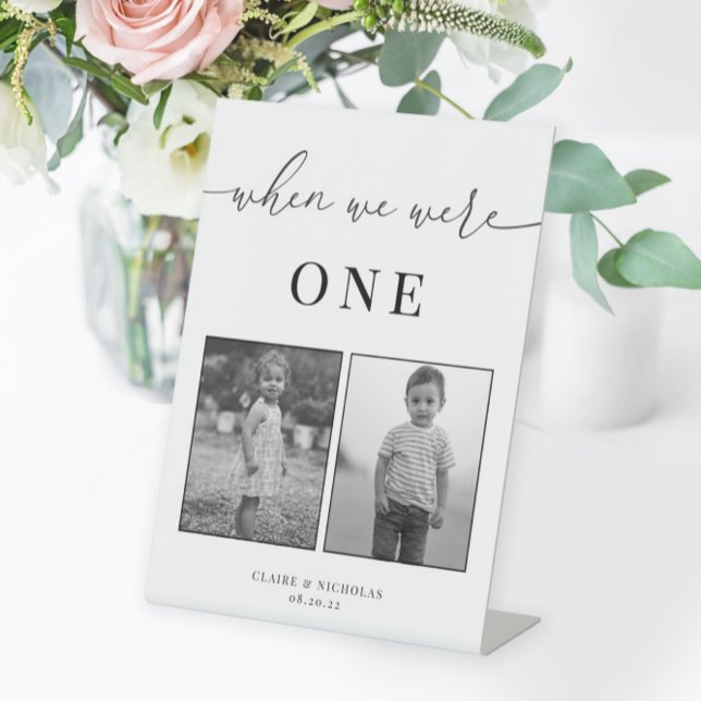 Signe De Table Mariage élégant moderne Numéro de table d'âge (Créateur téléchargé)