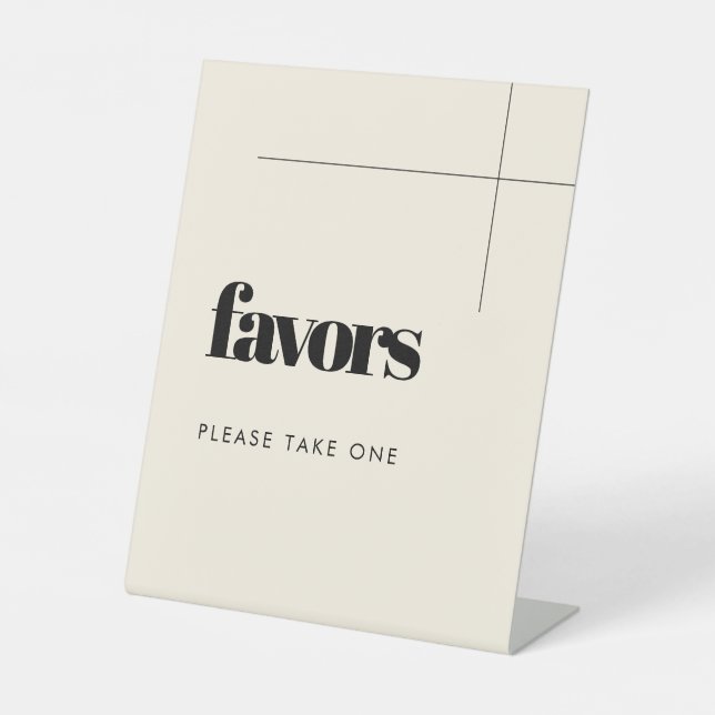 Signe De Table Mariage simple, élégant et chic Faveurs (Recto)