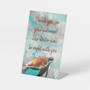 Signe De Table Médecin nautique ou Clinique Vétérinaire Salle d'a