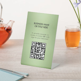 Signe De Table Menthe Green Beauty Salon de luxe Signal