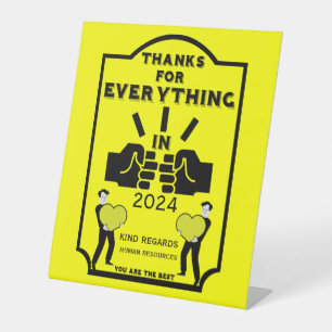 Signe De Table Merci Des Ressources Humaines