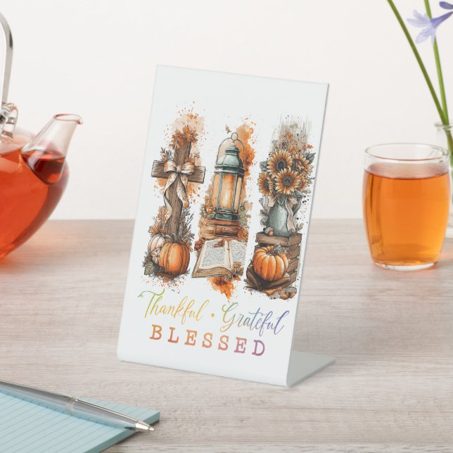 Signe De Table Merci gracieux béni (In SItu)