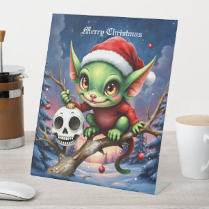 Signe De Table Merry Mischief – Le Petit Lutin de Noël. 