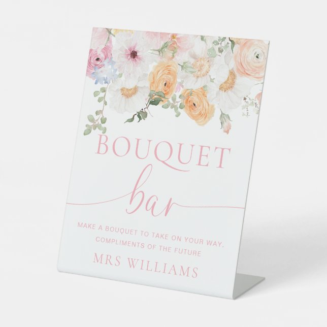 Signe De Table Millie Floral Bouquet Bar (Recto)