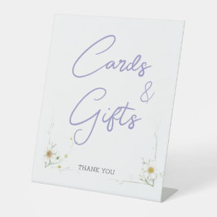 Signe De Table Mini-moderne Cartes et Cadeaux Accueil Mariage