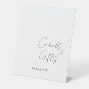 Signe De Table Mini-moderne Cartes et Cadeaux Accueil Mariage