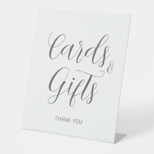 Signe De Table Mini-moderne Cartes et Cadeaux Accueil Mariage
