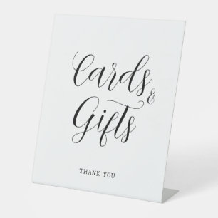 Signe De Table Mini-moderne Cartes et Cadeaux Accueil Mariage