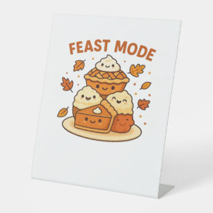 Signe De Table Mode Fête - Cute Confort d'automne Boxy T