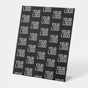 Signe De Table Modèle éditable de motif répétitif Ajoutez votre l
