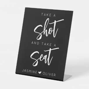 Signe De Table Moderne Prenez un coup de pied et prenez le pannea