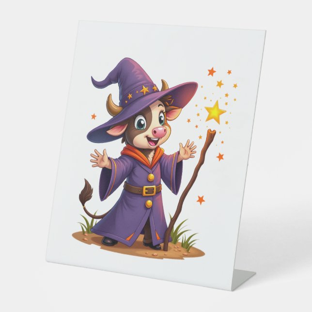 Signe De Table Moo-Gicien le sorcier de vache (Recto)