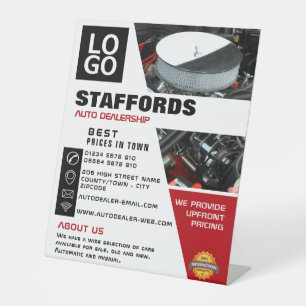 Signe De Table Moteur automobile, concessionnaire automobile Publ