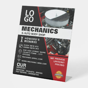 Signe De Table Moteur automobile, mécanique automobile et réparat