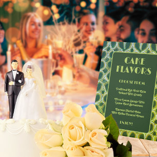 Signe De Table Motif des années 70   Cake Flavor Neon Mariage