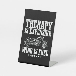 Signe De Table Moto cool Pour Hommes Femmes Amateurs De Moto Bi