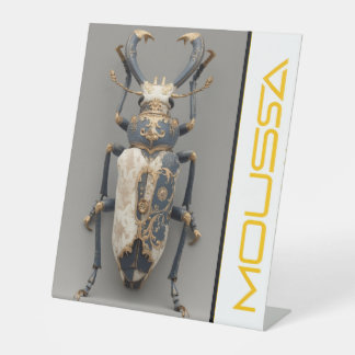 SIGNE DE TABLE MOUSSA PEDESTAL SIGN