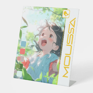 SIGNE DE TABLE MOUSSA PEDESTAL SIGN