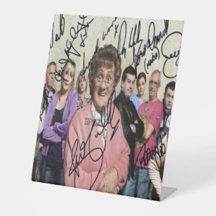 Signe De Table mrs browns boys signés