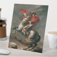 Napoléon avec cheval, Col du Saint-Bernard