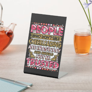 Signe De Table Ne faites pas confiance aux personnes qui n'aiment