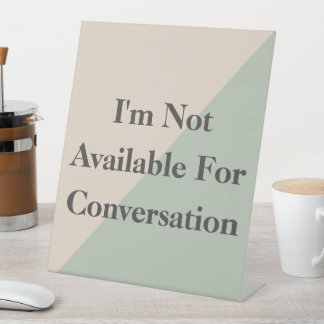 Signe De Table Ne Pas Déranger Espace Silencieux Productivité