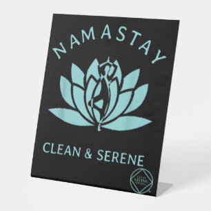 Signe De Table Nettoyage et sérénité des stupéfiants Yoga Anonyme