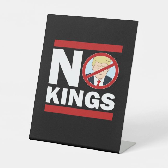 Signe De Table No Kings Anti Classic Minimal Clean (Recto)